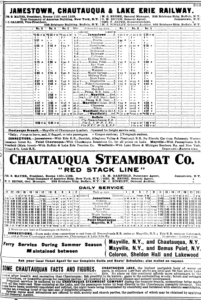 Trolley and Steamboat Schedule