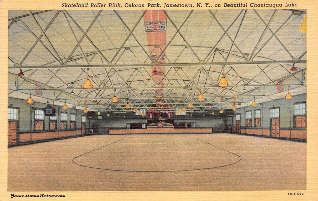 SKATELAND ROLLER RINK, CELORON PARK, JAMESTOWN, NY 2