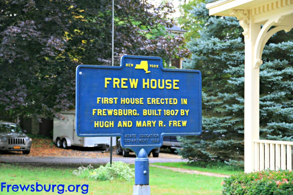 Frew House Historical Marker 2013