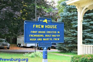 Frew House Historical Marker